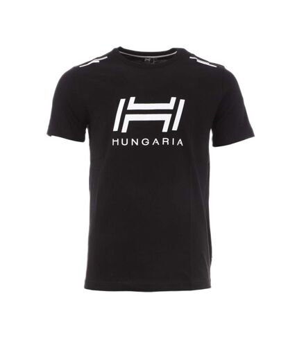 T-shirt Noir Homme Hungaria Brooks - M