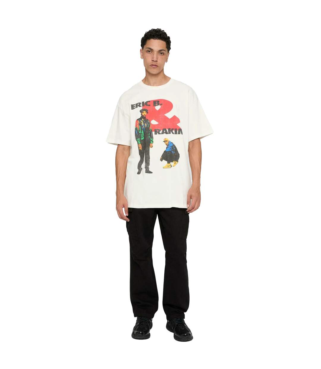 Mens Sweat The Technique Eric B. & Rakim Oversized T-shirt Prêt À Teindre Mister Tee-1
