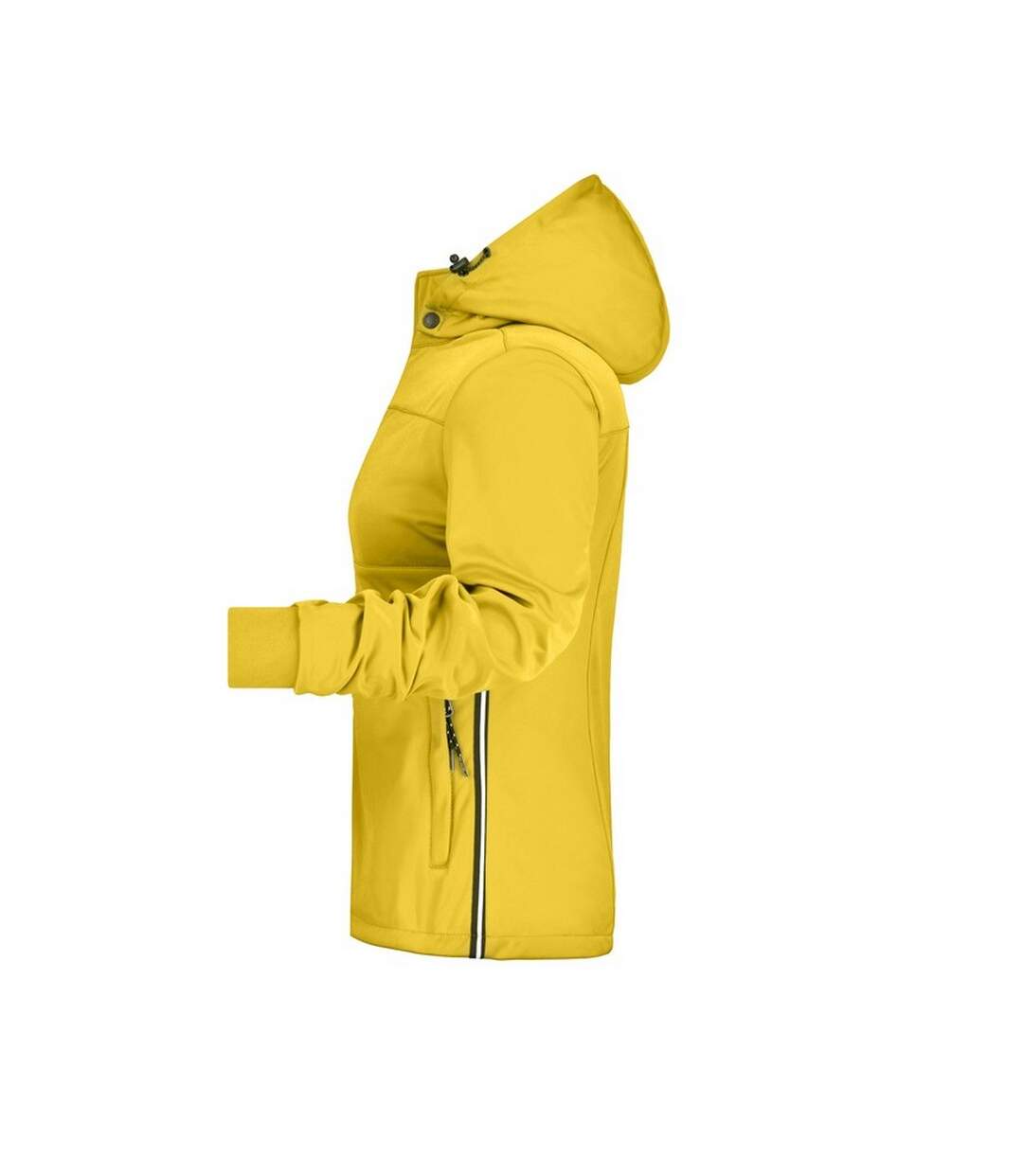 Veste Maritime Femme Jaune Bleu Marine Blanc James And Nicholson-4