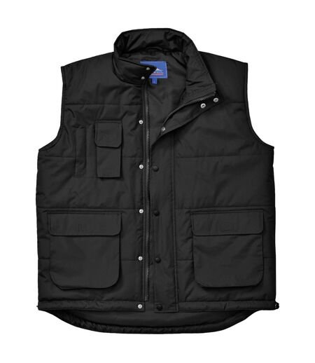 Classic Bodywarmer Jacket / Workwear Black Portwest