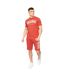 Mens Kensby Shorts Red Crosshatch-1