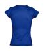 SOLS - T-shirt manches courtes MOON - Femme (Bleu roi) - UTPC294