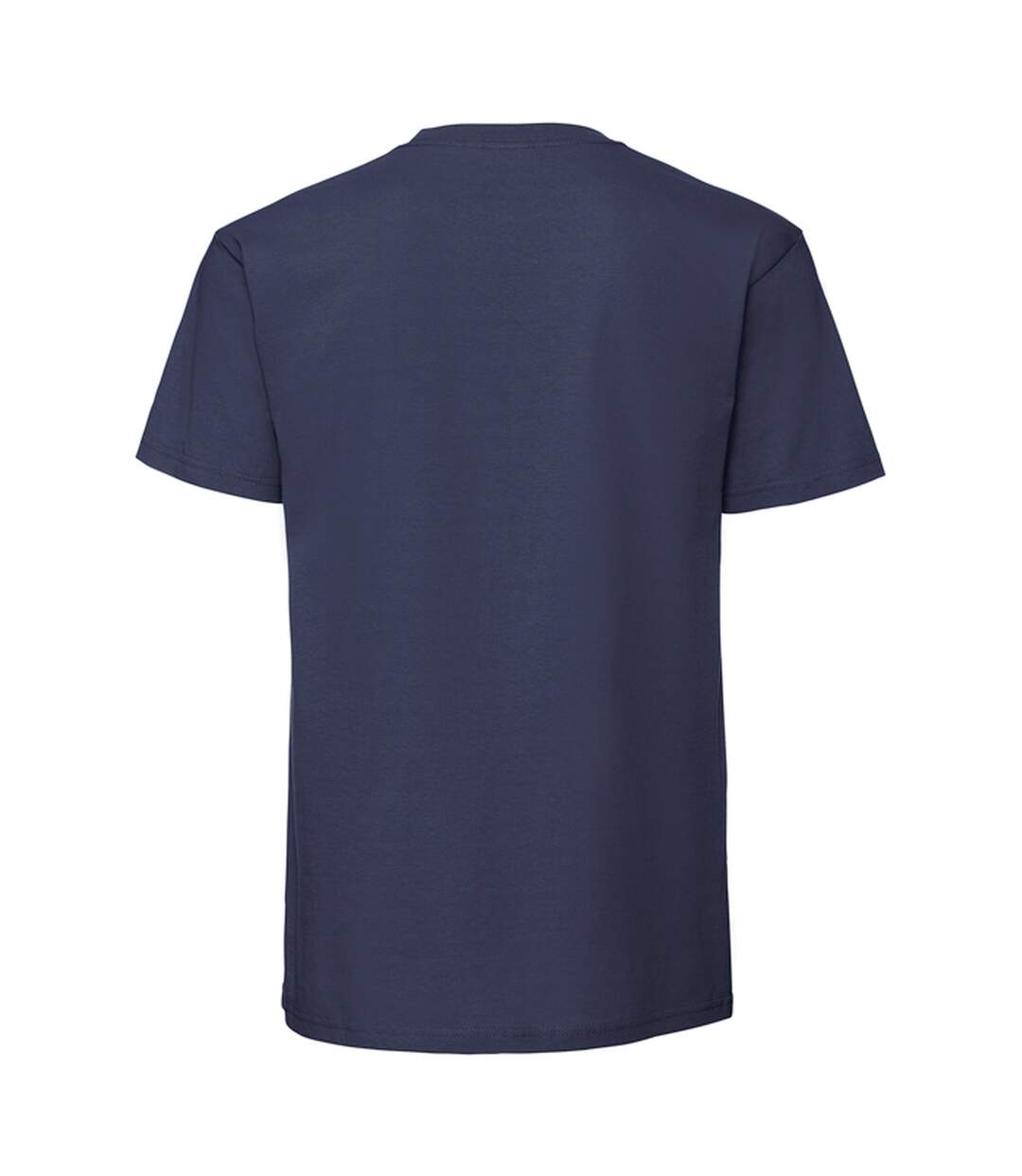 T-shirt Iconic Premium Homme Bleu Marine Foncé Fruit Of The Loom-2