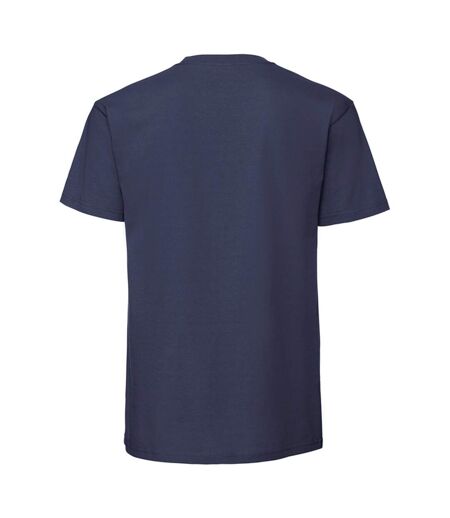 T-shirt Iconic Premium Homme Bleu Marine Foncé Fruit Of The Loom
