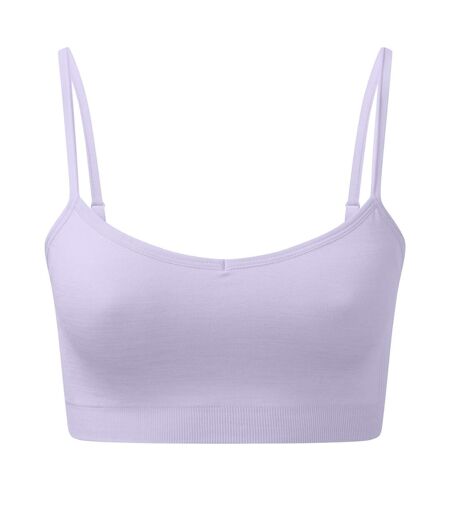 Brassière de sport femme lilas TriDri