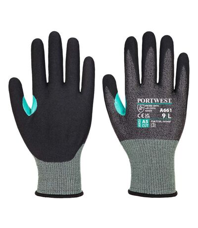 Mens cs cut e18 nitrile gloves xxl black Portwest