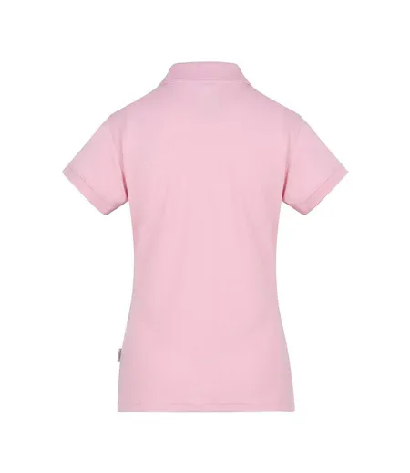 Womens/ladies Coolplusfitted Polo Shirt Baby Pink Henbury