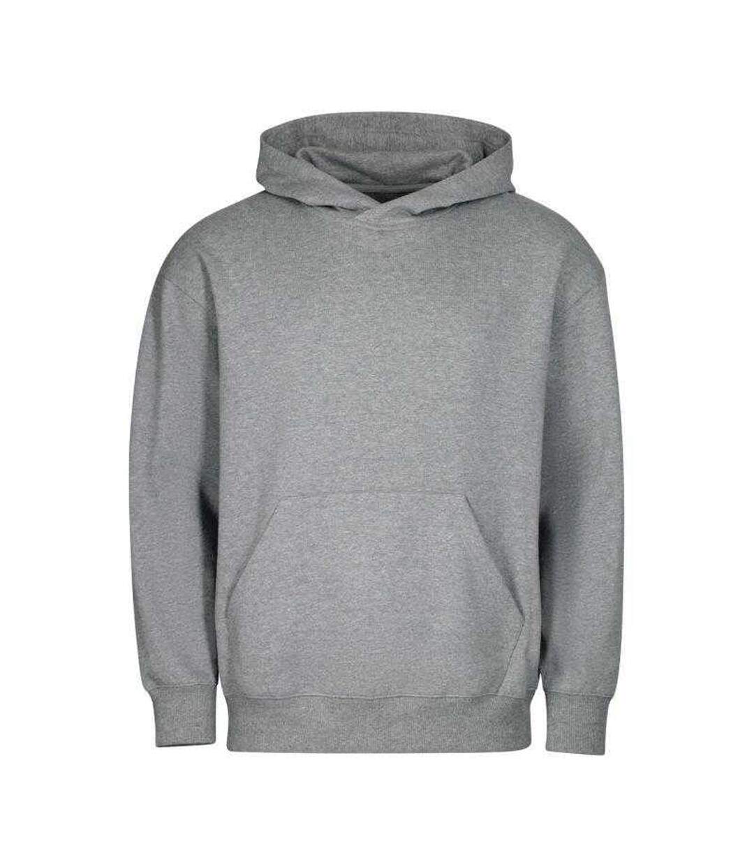 Sweat À Capuche Chill Homme Gris Malfini-1