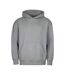 Sweat À Capuche Chill Homme Gris Malfini-1