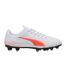 Chaussures De Foot Pour Terrain Ferme Vitoria Enfant Blanc Rouge Vif Puma-1