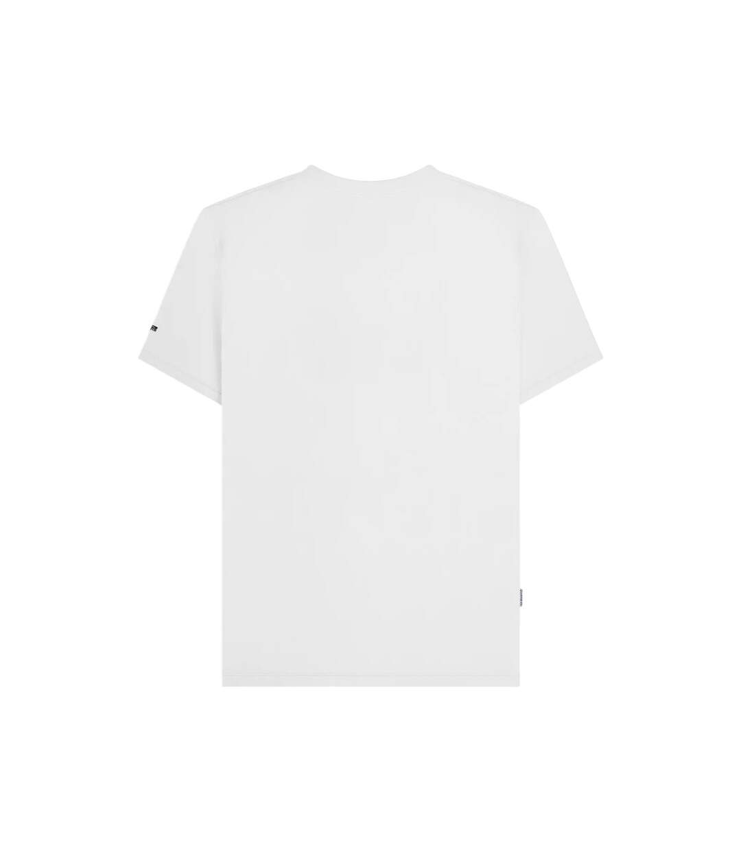 T-shirt Motif/style Cible Homme Blanc Lambretta-3