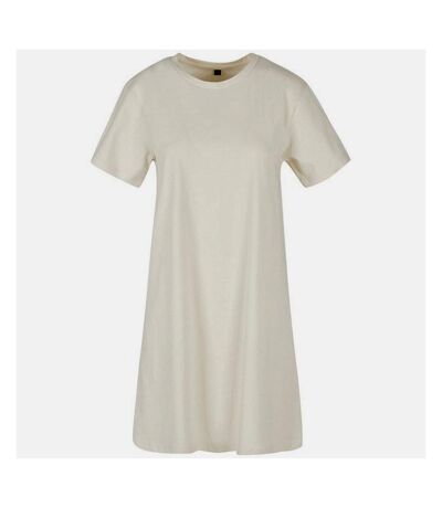 Build Your Brand - Robe t-shirt - Femme (beige) - UTRW8948