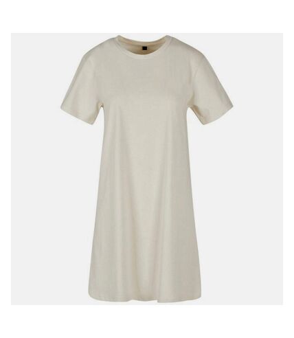 Robe t-shirt femme beige Build Your Brand