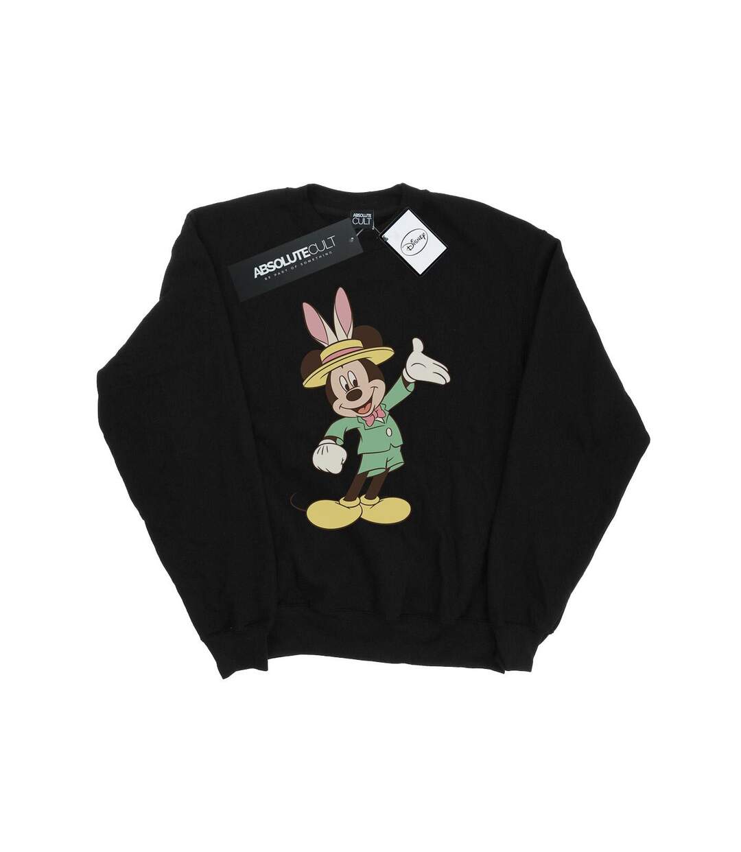 Disney Sweatshirt Mickey Mouse Easter Bunny - Femmes/Dames (Noir) - UTBI27953-1
