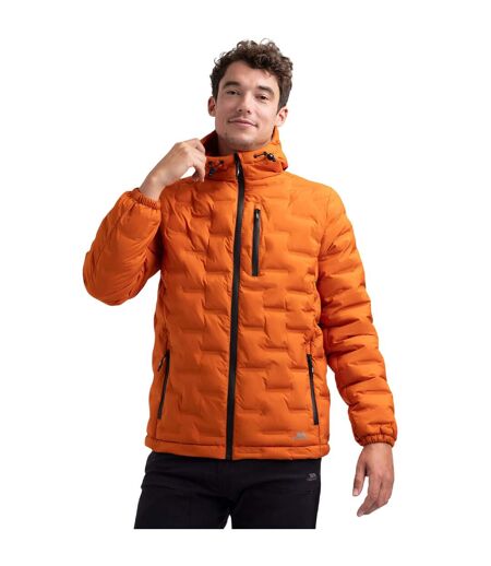 Mens Jaymes Waterproof Jacket Spice Orange Trespass
