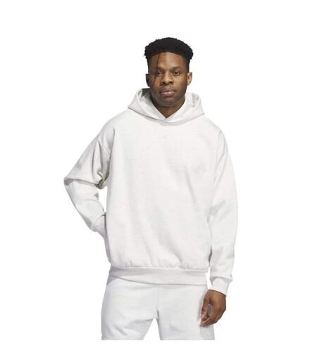 Sweat À Capuche Motif/style Imprimé Au Dos Adulte Gris Chiné Adidas