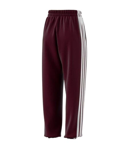 Pantalon De Jogging Motif/style 3 Rayures Femme Rubis Adidas