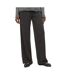 Pantalon fluide gris foncé femme vero moda berlin-1