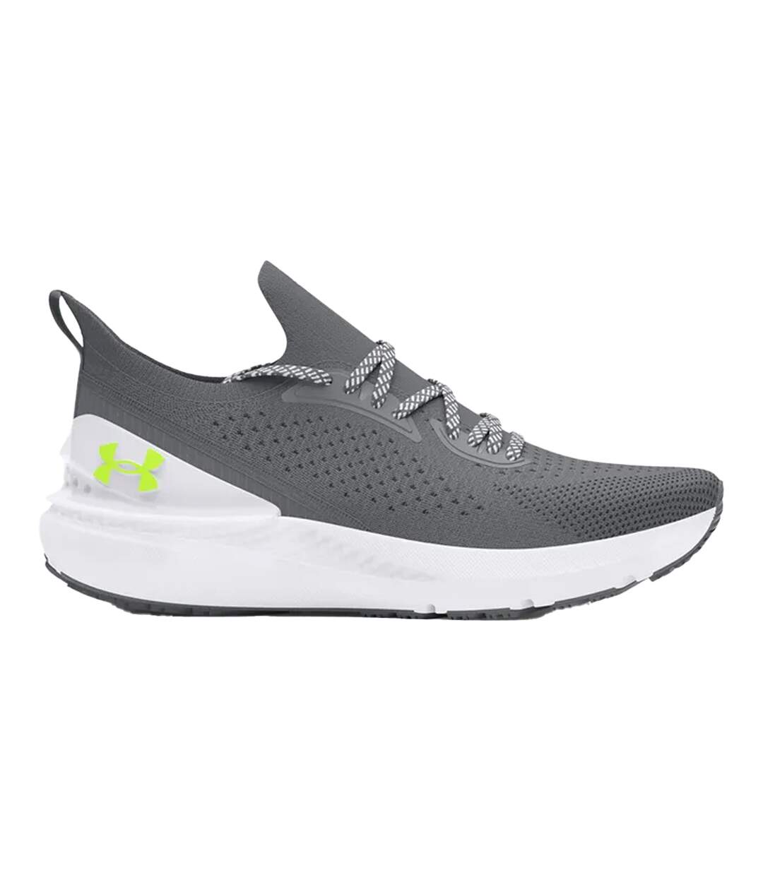 Mens Shift Running Trainers Grey-white Under Armour-2