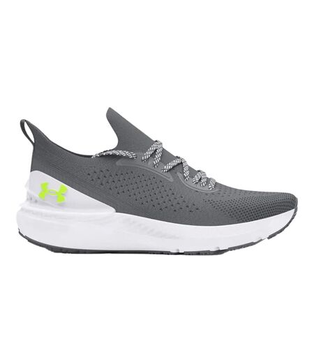 Mens Shift Running Trainers Grey-white Under Armour