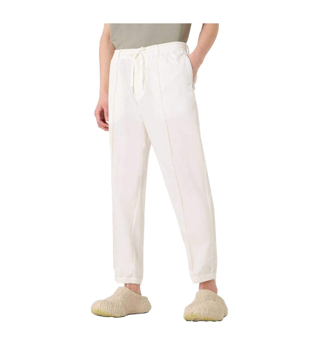 Pantalon Homme Blanc Emporio Armani-1