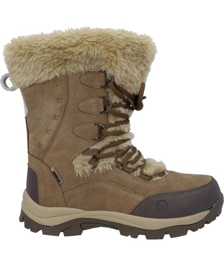Bottines De Randonnée Mortiz Femme Marron Clair Hi-Tec