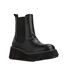 Womens/ladies Heyday Platform Ankle Boots Black Rocket Dog-1