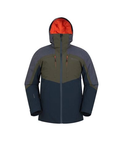 Mountain Warehouse Mens Anton Waterproof Ski Jacket (Khaki Green)