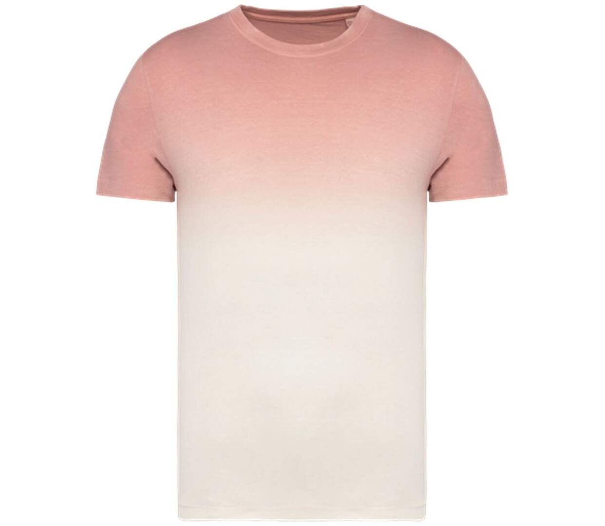 T-shirt écoresponsable Dipe-Dye - Unisexe - PAT345 - rose pétale-1