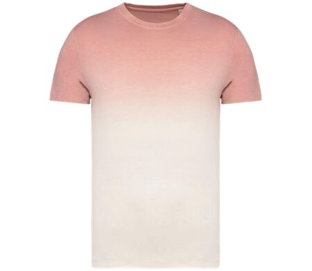 T-shirt écoresponsable Dipe-Dye - Unisexe - PAT345 - rose pétale