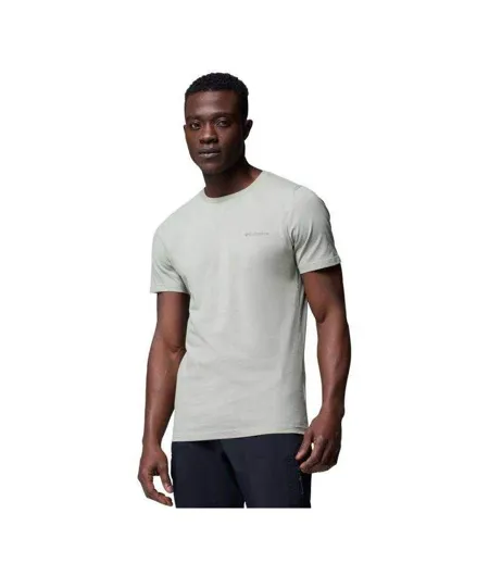 T-shirt Motif/style Imprimé Au Dos Rapid Ridge Homme Gris Clair Columbia
