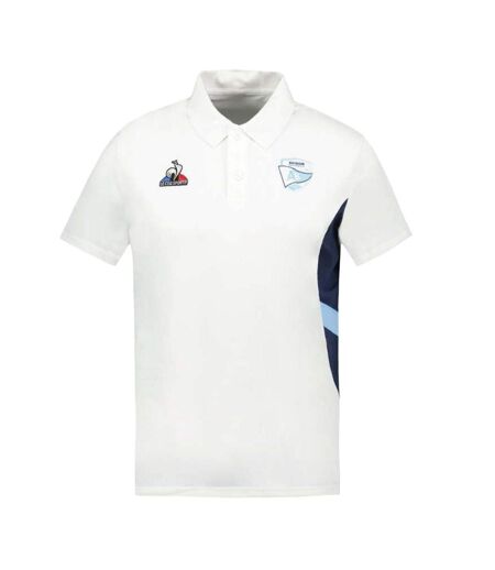Aviron bayonnais polo blanc homme le coq sportif new optica