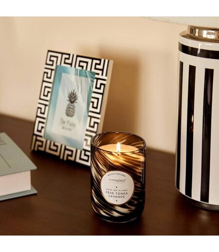 Bougie Parfumée Design Wavy 275g Fève Tonka & Lavande