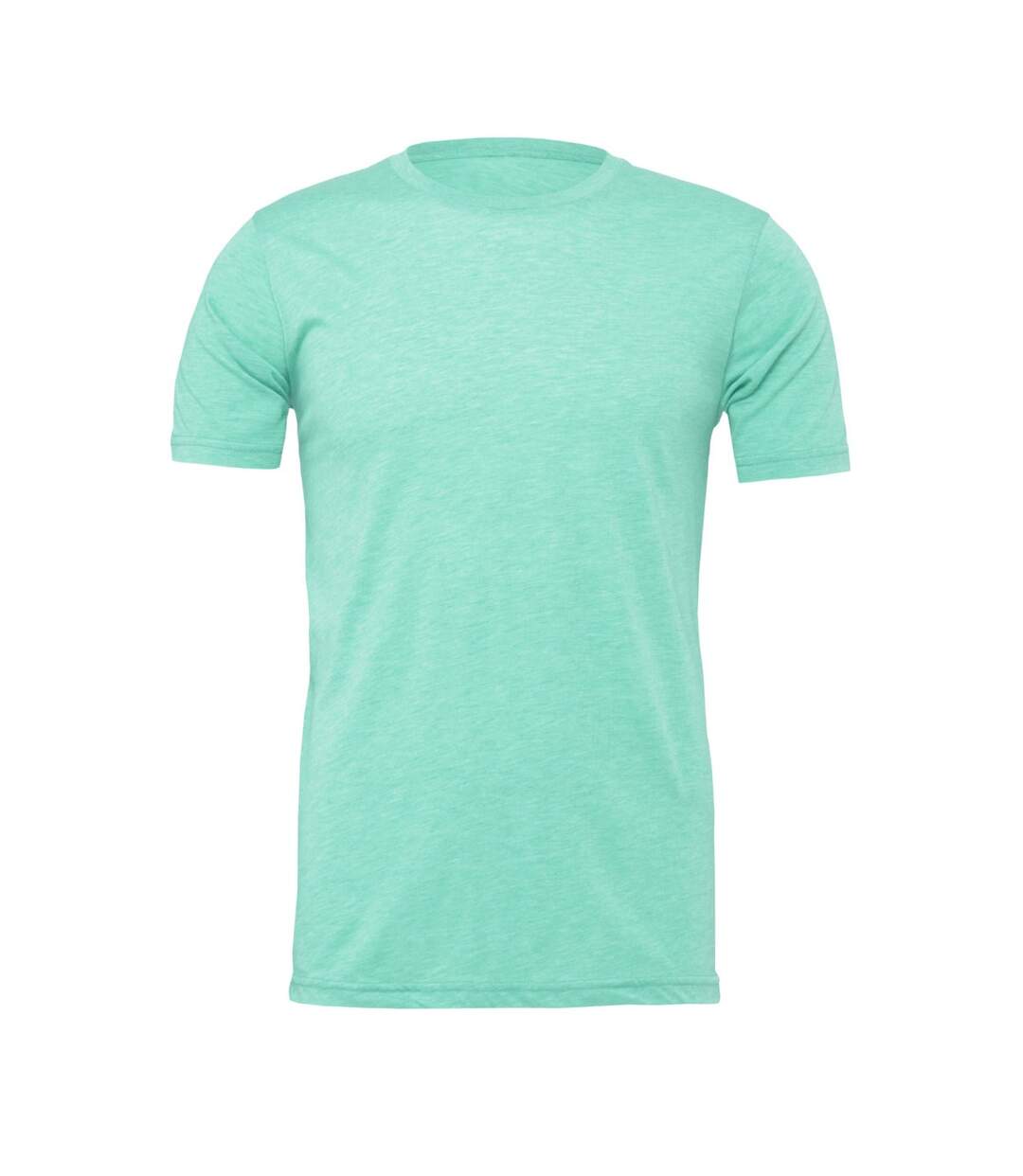 T-shirt adulte turquoise chiné Bella + Canvas