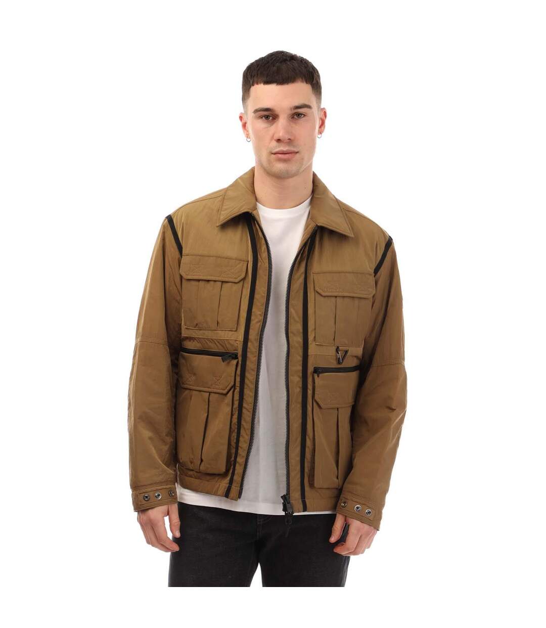 Veste Otniell Homme Beige Boss-2