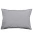 Taie d'oreiller uni percale de coton MANOIR-1