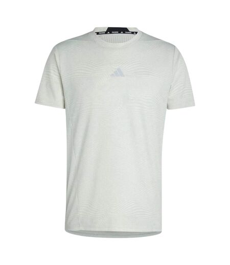 T-shirt Entraînement Hiit Homme Blanc Vert Adidas