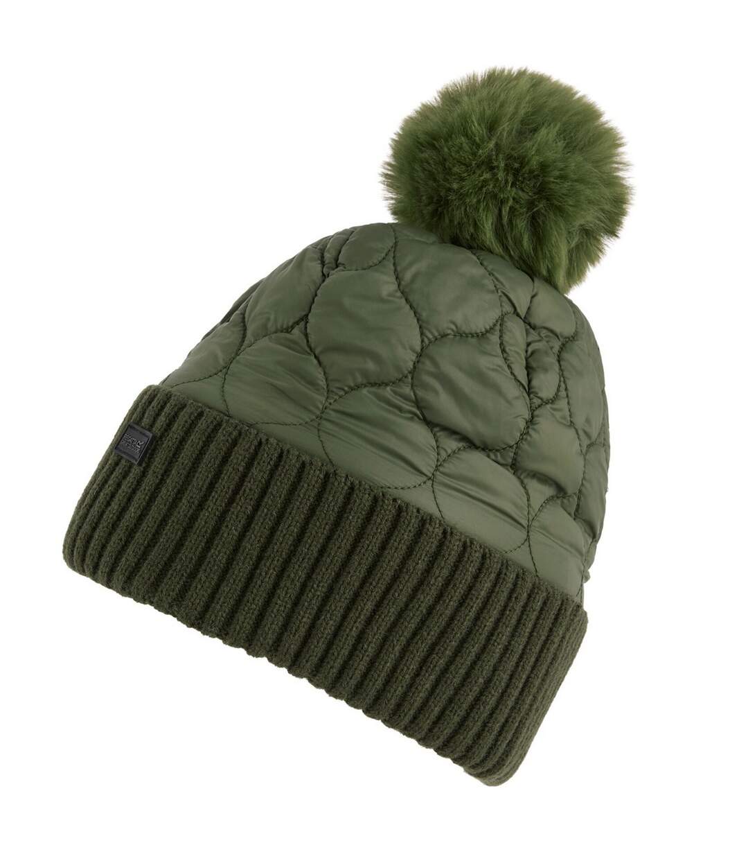 Bonnet Adulte Vert Olive Regatta-2