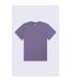 Mens Chase Organic Summer T-shirt Dark Purple Animal-1