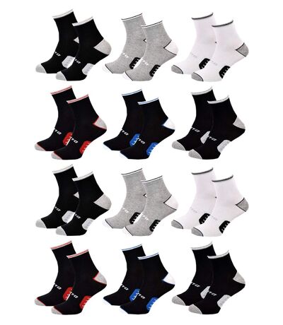 Chaussettes Homme LOTTO Pack de 12 paires QUARTER 3614