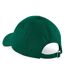 Lot de 2  casquettes adulte vert bouteille Beechfield