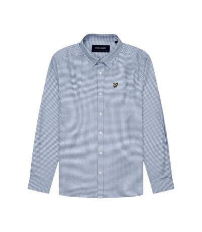 Chemise homme bleu pastel / blanc Lyle & Scott Lyle & Scott