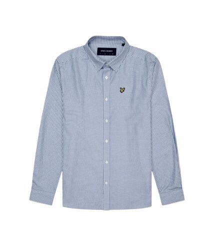 Chemise homme bleu pastel / blanc Lyle & Scott Lyle & Scott