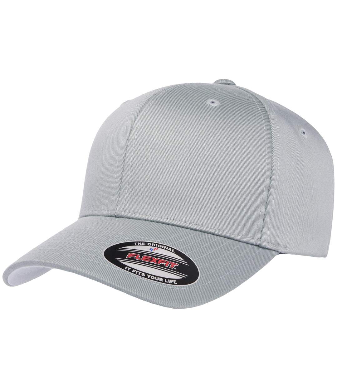 Casquette peignée wooly unisexe argenté Flexfit