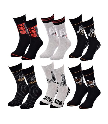 Chaussettes Pack Homme DISNEY STAR WARS - Pack de 6
