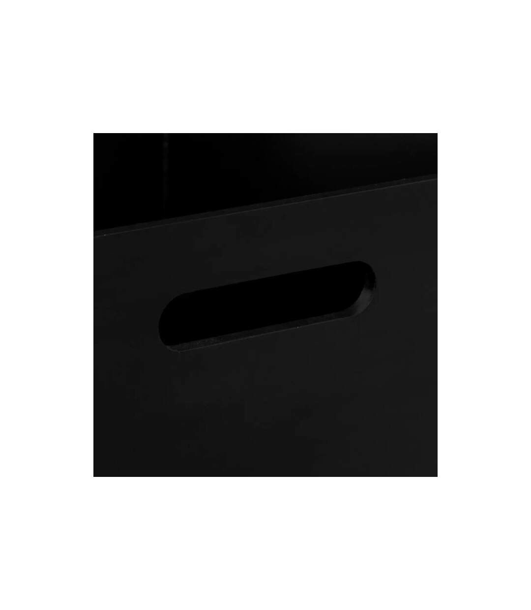 Corbeille de Bureau Bambou Bava 32cm Noir-3