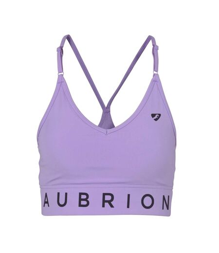 Brassière de sport invigorate femme lavande Aubrion Aubrion