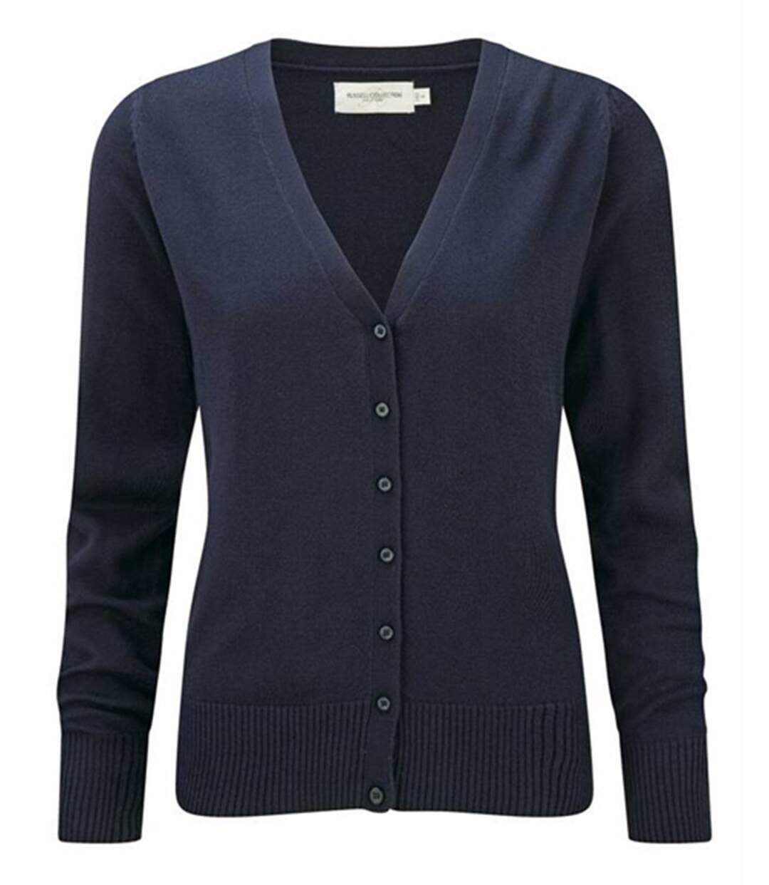 Gilet boutonné cardigan - Femme - JZ715 - bleu marine-2