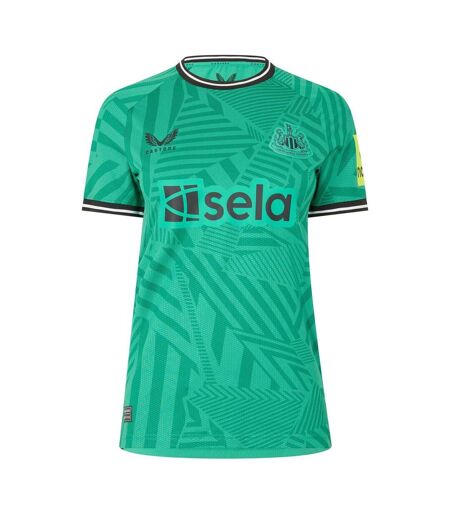 Maillot Extérieur Motif/style Newcastle United Fc 2023/2024 Femme Vert Noir Castore