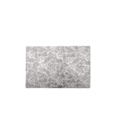 Tapis Imitation Fourrure Negrada 120x170cm Gris